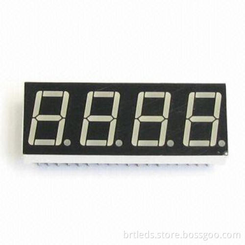7-segment LED Displays with Direct Drive Common Anode